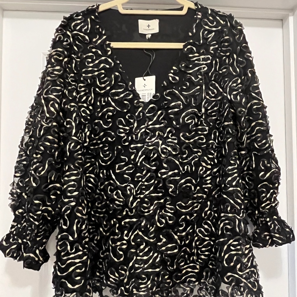 Tuckernuck Nightly Organza Easton Blouse